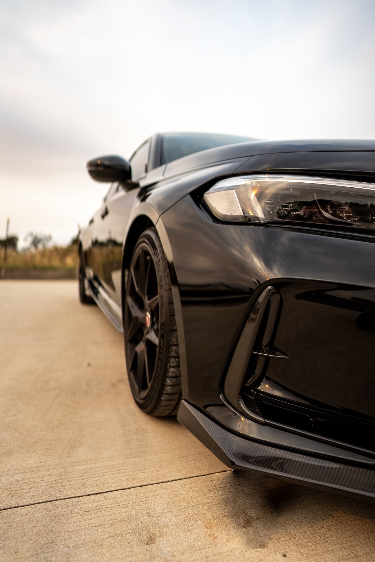 carbon lip and covers 11th gen type r fl5