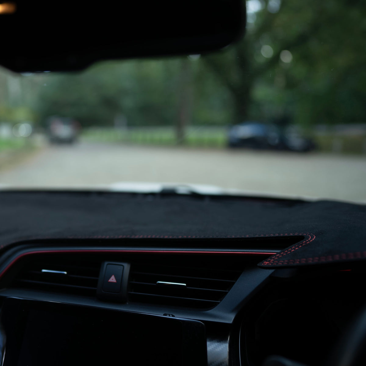 Honda Civic 10th Gen TAKETWO Suede Dash Mat FK8