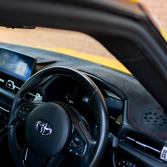 Toyota Supra MK5 A90 TAKETWO Suede Dash Mat