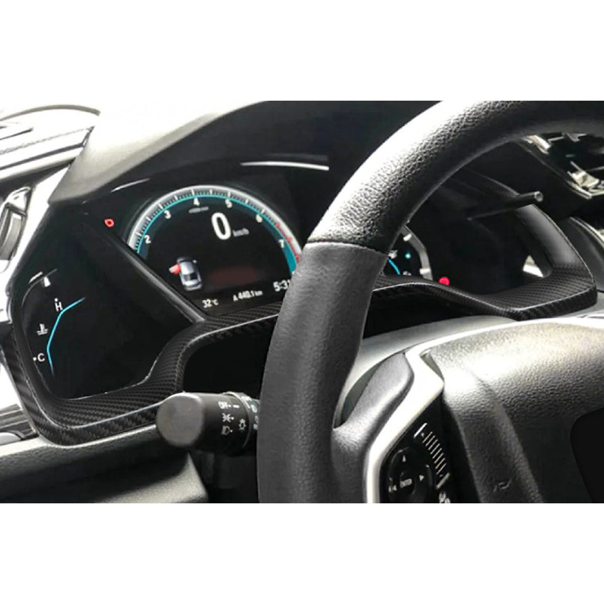 Honda Civic 10th Gen Type R FK8 Carbon Cluster Surround