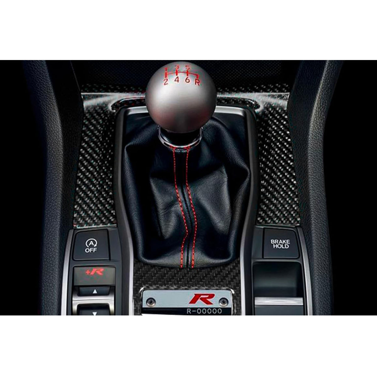 Honda Civic 10th Gen Type R FK8 Carbon Gear Shift Panel Trim